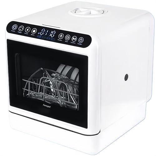 Portable Tabletop Dishwasher with Four Wash Modes