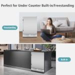 Velieta 24 Inch Stainless Steel Beverage Cooler