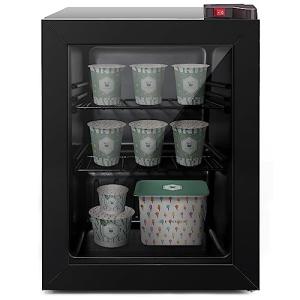 ADT Mini Freezer with Glass Door, 2.1 Cu Ft