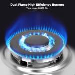 ThermoMate 30” Gas Cooktop with 5 Burners