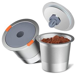 Noalto Stainless Steel K Cups for Keurig (2-Pack)