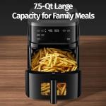 EDENPEER 12-IN-1 Digital Air Fryer 7.5 QT