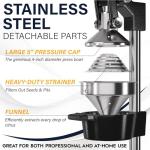 Eurolux Cast Iron Manual Citrus Juicer