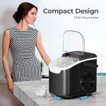 Portable Countertop Ice Maker - 26lb/Day Output