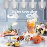 Portable Sweetcrispy Ice Maker - Quick Self-Cleaning