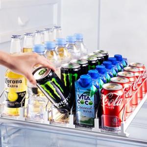 Fridge Drink Organizer and Soda Can Dispenser