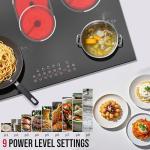 Traenvir 30-Inch 5-Burner Electric Cooktop