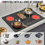 Traenvir 30-Inch 5-Burner Electric Cooktop