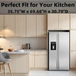 COWSAR 20 Cu.ft. Smart French Door Refrigerator