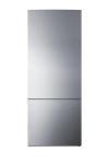 Summit 28" Bottom Freezer Refrigerator with LED Lighting