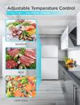BLACK+DECKER 24 Cu. Ft. Top Freezer Refrigerator
