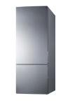 Summit 28" Bottom Freezer Refrigerator with LED Lighting