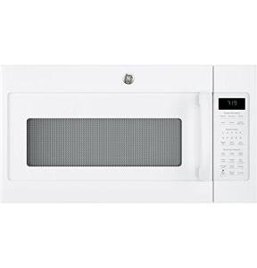 GE 1.9 Cu. Ft. White Over-the-Range Microwave