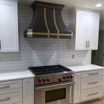 SINDA 48" Hammered Copper Island Range Hood