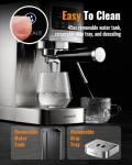 SHARDOR 20 Bar Espresso Machine with Milk Frother