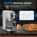 Compact 20Bar Espresso Machine with Milk Frother