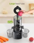 TUUMIIST Cold Press Juicer with Large Feed Chute