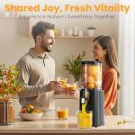 Slow Masticating Juicer with Wide Feed Chute