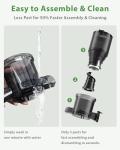ECOSELF Wide Mouth Cold Press Juicer Machine
