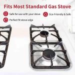 COZZIVITA 50-Pack Aluminum Gas Stove Burner Covers