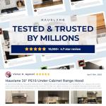 Hauslane 30 Inch Stainless Steel Under Cabinet Hood