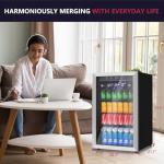 4.5 Cu.ft Mini Beverage Refrigerator with Digital Control