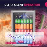 4.5 Cu.ft Mini Beverage Refrigerator with Digital Control