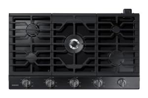 SAMSUNG 36" Smart Gas Cooktop with 5 Burners