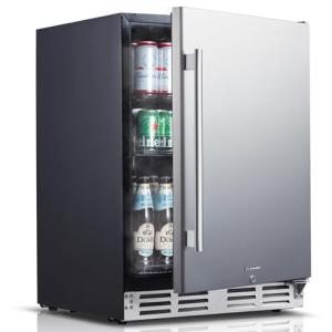 Kalamera 24 Inch Outdoor Beverage Fridge for 154 Cans