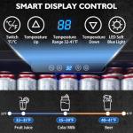 Kalamera 24 Inch Outdoor Beverage Fridge for 154 Cans