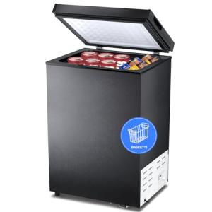 Kismile 2.8 Cu. Ft. Compact Chest Freezer