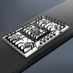 30 Inch Stainless Steel 5-Burner Gas Cooktop