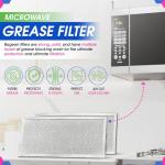 Whirlpool Microwave Filter Replacement - 2-Pack