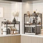 NETEL 3-Tier Microwave Stand with Hooks