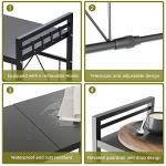 NETEL 3-Tier Microwave Stand with Hooks