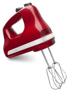 KitchenAid 5-Speed Hand Mixer, Empire Red