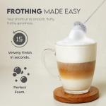 Zulay Handheld Milk Frother - Battery Operated