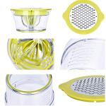 Drizom Manual Citrus Juicer with Measuring Cup