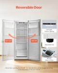 VEVOR 11 Cu.Ft Convertible Freezer and Refrigerator