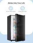 Compact 3.2 Cu Ft Quiet Upright Freezer