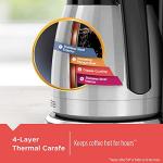 BLACK+DECKER 12-Cup Thermal Programmable Coffee Maker