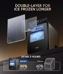 Ecozy Smart Nugget Ice Maker with APP Control