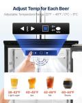 VEVOR Single Tap Draft Beer Kegerator Dispenser