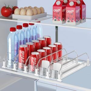 Fridge Drink Organizer - Holds 25 Cans
