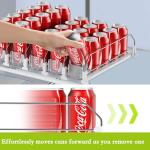 Fridge Drink Organizer - Holds 25 Cans