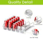 Fridge Drink Organizer - Holds 25 Cans