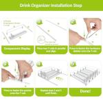 Fridge Drink Organizer - Holds 25 Cans