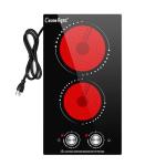 Cusinesync 12" Electric Cooktop with 2 Burners