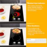 Cusinesync 12" Electric Cooktop with 2 Burners