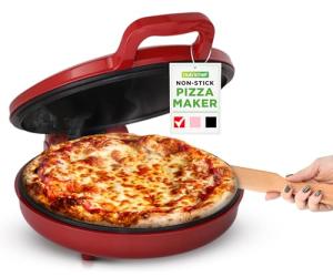 NutriChef Electric Countertop Pizza Maker - 1500W